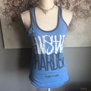 Flag nor fail FNF hustle harder tank top XS limited sold out athletic apparel